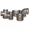 Malleable Iron Threaded Pipe Fittings - Black - Galvanized